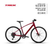 TREK 崔克 FX 3 公路自行车 M 10速 胭红色 门店提取5093元