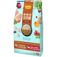 需福袋，88VIP:麦富迪 冻干双拼系列 鸡肉味小型犬成犬狗粮 2kg24.9元，凑12.54元（品牌金后19.9元，需2元淘金币）