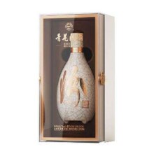 新品预售：汾酒 青花·五大名窑 哥窑 53度 清香型白酒 500ml 礼盒装599元 包邮（定金10元，可抵410元）