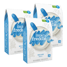 小皮（Little Freddie）婴儿辅食有机大米粉原味礼盒160g*3盒 高铁米粉婴儿米糊6月+113.7元