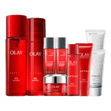 玉兰油（OLAY）大红瓶护肤品套装水乳礼盒女补水保湿抗皱淡纹化妆品全套妈妈礼物 【保湿2步】大红瓶水+乳液257元 (券后省21)
