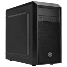 Silverstone精准PS16 黑色 MATX办公小机箱(支持120水冷/光驱位/长显卡/标配12cm低噪风扇)189元