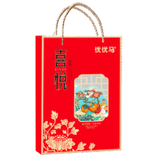 优优马 中秋月饼礼盒喜悦月饼礼盒600g 喜悦礼盒*3件20.86元（合6.95元/件）