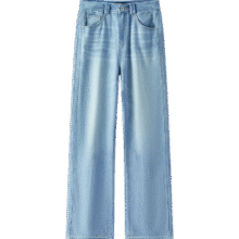森马（Semir）森柔牛仔牛仔裤女凉感阔腿裤25夏显腿长裤子10932512400669.5元（需领券）