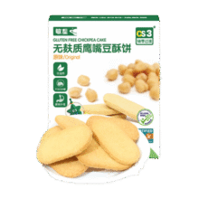 敏星鹰嘴豆酥饼干 无小麦无麸质无蛋奶儿童休闲零食送婴儿敏宝宝食谱 【原味】鹰嘴豆酥饼80g*1盒19.4元 (券后省0.85)