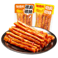 邬辣妈 麻辣豆卷 10包约260g 拍2件16.78元（需领券，合8.39元/件）