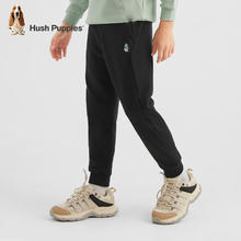 Hush Puppies 暇步士 儿童百搭休闲针织长裤券后78元