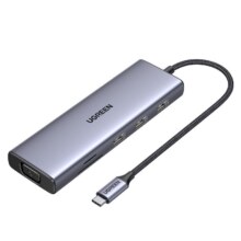20日20点：绿联 拓展坞分线器 USB3.0*3+千兆网口*159元（叠加全能卡红包到手更低）