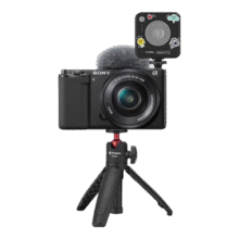 索尼（SONY）ZV-E10K APS-C半画微单16-50二代镜头套装  ZV-E10/ZV-E10L vlog短视频 直播ZV-E10K 【国家补贴】 白色K套机【D2+电池+充电器+腕带+8】4319元 (券后省300)