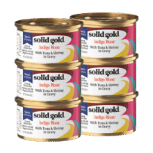 素力高（SolidGold）进口主食级猫罐头湿粮成猫幼猫 虾肉金枪鱼 高肉量美毛补水 85g*628.7元（需领券）