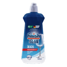 需换购：finish亮碟剂洗碗机漂洗剂 光亮剂亮碟剂洗碗加速烘干盐清除水斑 500ml24.9元