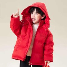 罗蒙 男童194g高充绒加厚羽绒服79.9元、包邮