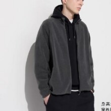 88vip：优衣库男女装摇粒绒拉链茄克夹克爆款外套休闲保暖469955 460328123.3元包邮