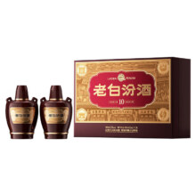 Fenjiu/汾酒 老白汾10 53° 清香型 475ml 2瓶442.56元（需领券，合221.28元/件）