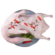 岽鲜 新鲜鸭肉生鲜白条鸭冷冻整只 煲汤食材鸭子肉 鸭子 净1000g*2只28.9元（需领券）