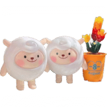 暖心小羊抖音同款dongdong语音发声玩具 公仔 咚咚羊1个装1元