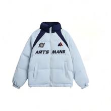 港仔文艺男 美式刺绣 高街立领加厚保暖棉服ZZYX-AR396 双色任选！191.15元