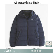 Abercrombie & Fitch 男装抗风羽绒服夹克外套132-4149 藏青色 XS (170/84A)370.6元