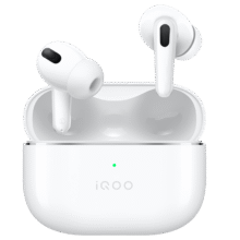 iqoo/iQOO TWS 2 入耳式 蓝牙耳机 55dB旗舰主动降噪 电光白