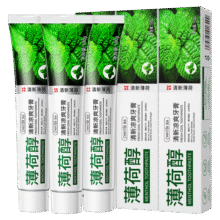致朵薄荷牙膏劲爽清新口气亮白减少牙渍牙垢牙齿洁白口腔护理男女通用 薄荷劲爽清新牙膏 100g*1支4.8元 (券后省5)
