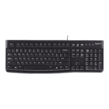 罗技（Logitech）K120有线键盘 商务办公键盘 USB接口电脑笔记本键盘 即插即用全尺寸键盘 黑色54.6元 (券后省0.88)