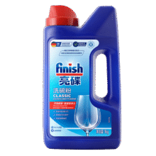 finish 亮碟 洗碗机专用洗碗粉 1kg*4件+赠12包抽纸180.57元（合45.14元/件）