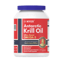 NYO3 纯南极磷虾油阿蒙森纪念版60粒 59%海洋磷脂鱼油升级omega-3 【单瓶】体验装259元 (满2件9.20折,券后省20)