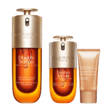 再降价：Clarins/娇韵诗 黄金双萃 精华露 50ml+赠同款30ml+弹簧霜15ml+弹簧霜5ml811.2元