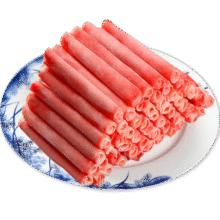 民维大牧汗 国产原切肥牛片540g 涮火锅食材 生鲜牛肉