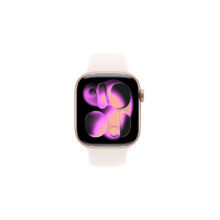 20日20点、88VIP：Apple 苹果 Apple Watch Series 11 玫瑰金色 铝金属表壳 42mm GPS S/M2217.74元包邮(需用券)