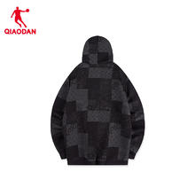 乔丹 卫衣男外套运动裤 黑色印花 卫衣-LWD13242962A L券后49元