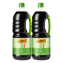 李锦记 薄盐原味鲜1.52kg*2 【减盐】 美味健康之选 酱油21.8元（需领券）