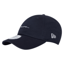 NEW ERA 纽亦华手写logo弯檐棒球帽男女情侣软顶刺绣鸭舌帽 13792915-藏青色 CC手写款 OSFM（56-62cm）278元 (券后省5)