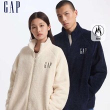 GAP男女装 抱抱绒抓绒外套92元、包邮