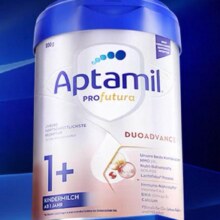 Aptamil/爱他美 德国白金版 1+段 婴幼奶粉 800g 1罐175.7元（需领券）明晚八点价更低有立减60 和打6.77折活动