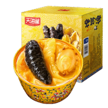 天海藏金汤佛跳墙240g*6罐 加热即食海参鲍鱼送礼大盆菜预制菜自营94.9元 (月销1000+)