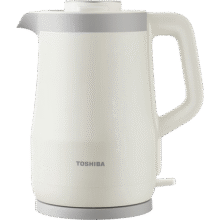 东芝（TOSHIBA）水物语安全倾倒防侧漏水壶防烫烧水壶电热水壶316L不锈钢1.5升大容量 KT-15DRSC359.1元 (券后省0.9)