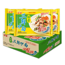 HUAFENG/华丰 三鲜伊面 方便面 方便食品 排骨 24袋24.9元