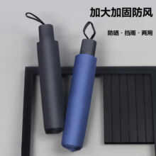 手动雨伞加厚结实手动黑色 8骨3.45元（需领券）