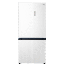 双11预售、PLUS会员：Midea 美的 微晶一周鲜 527L 十字四开门冰箱 BCD-527WUSGPZMA7850.19元包邮（需用券）