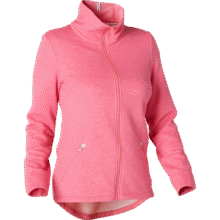 迪卡侬（DECATHLON）运动衫女跑步外套保暖立领无帽卫衣夹克上衣休闲服饰GYPWW 粉红色 S