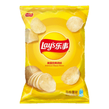 乐事（Lay's） 薯片休闲零食75克 原味 *任选13件4.36元/件（需要买13件，共56.7元）