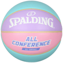 斯伯丁（SPALDING）篮球七号马卡龙系列蓝粉色室内外通用防滑耐磨篮球7号PU