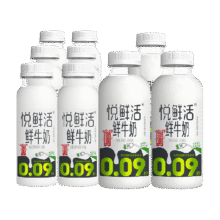 悦鲜活 组合装鲜牛奶260ml*6瓶+450ml*3瓶45.13元
