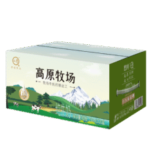 认养 高原牧场 纯牛奶 3.3g蛋白质 盒装 20盒 200ml