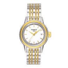 预售：TISSOT 天梭 卡森系列 瑞士石英女士钢带腕表1375元 包邮（定金100元）