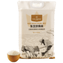 1号会员店（One's Member）【25年新米】东北大米珍珠米5kg  当季新米 圆粒米 京东自营32.9元历史超低价
