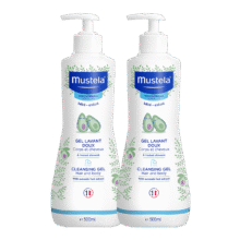plus：妙思乐（Mustela）儿童洗发沐浴二合一500ml*2婴幼儿专用宝宝洗发水沐浴露法国进口209.9元（合104.95元/件）