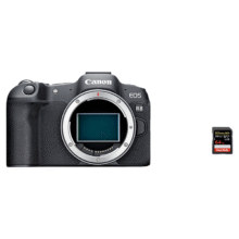 20点、预售：[旗舰店]Canon/佳能EOS R8机身/套机 全画幅专业微单高速连拍相机8949元（晒单返50E卡）