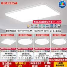 20点开始：雷士 NVC 未来光全光谱护眼吸顶灯 A74室1厅 包安装